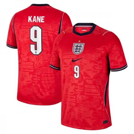 Camisola Inglaterra Kane 9 Equipamento Alternativa Mundial de 2026 Manga Curta