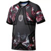 Camisola Inglaterra Lifestyle Guarda Redes Mundial de 2026 Preta Manga Curta