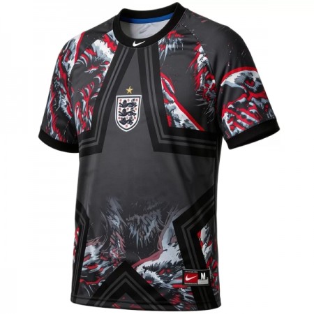 Camisola Inglaterra Lifestyle Guarda Redes Mundial de 2026 Preta Manga Curta