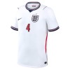 Camisola Inglaterra Rice 4 Equipamento Principal Mundial de 2026 Manga Curta