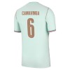 Camisola França Camavinga 6 Criança Equipamento Alternativa Mundial de 2026 Manga Curta