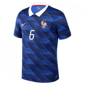 Camisola França Camavinga 6 Criança Equipamento Principal Mundial de 2026 Manga Curta