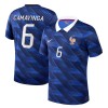 Camisola França Camavinga 6 Equipamento Principal Mundial de 2026 Manga Curta