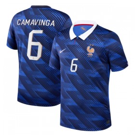 Camisola França Camavinga 6 Equipamento Principal Mundial de 2026 Manga Curta