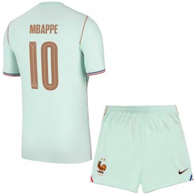 Camisola França Mbappé 10 Criança Equipamento Alternativa Mundial de 2026 Manga Curta
