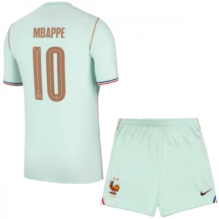 Camisola França Mbappé 10 Criança Equipamento Alternativa Mundial de 2026 Manga Curta