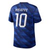 Camisola França Mbappé 10 Equipamento Principal Mundial de 2026 Manga Curta