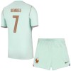 Camisola França O. Dembele 7 Criança Equipamento Alternativa Mundial de 2026 Manga Curta
