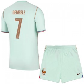 Camisola França O. Dembele 7 Criança Equipamento Alternativa Mundial de 2026 Manga Curta