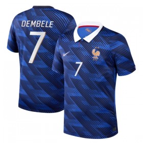 Camisola França O. Dembele 7 Equipamento Principal Mundial de 2026 Manga Curta