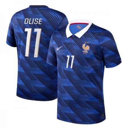 Camisola França Olise 11 Equipamento Principal Mundial de 2026 Manga Curta