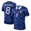 Camisola França Tchouameni 8 Equipamento Principal Mundial de 2026 Manga Curta