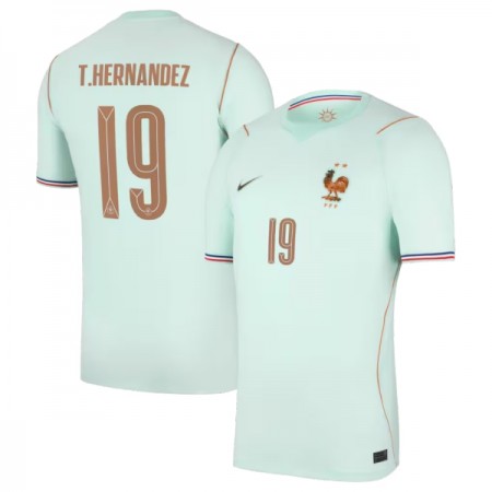 Camisola França Theo Hernandez 19 Equipamento Alternativa Mundial de 2026 Manga Curta