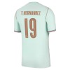 Camisola França Theo Hernandez 19 Equipamento Alternativa Mundial de 2026 Manga Curta