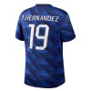 Camisola França Theo Hernandez 19 Equipamento Principal Mundial de 2026 Manga Curta