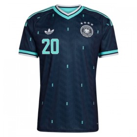 Camisola Alemanha Gnabry 20 Equipamento Alternativa Mundial de 2026 Manga Curta