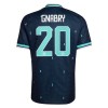 Camisola Alemanha Gnabry 20 Equipamento Alternativa Mundial de 2026 Manga Curta
