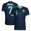 Camisola Alemanha Havertz 7 Equipamento Alternativa Mundial de 2026 Manga Curta