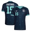 Camisola Alemanha N. Schlotterbeck 15 Equipamento Alternativa Mundial de 2026 Manga Curta
