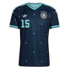 Camisola Alemanha N. Schlotterbeck 15 Equipamento Alternativa Mundial de 2026 Manga Curta