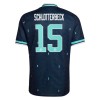 Camisola Alemanha N. Schlotterbeck 15 Equipamento Alternativa Mundial de 2026 Manga Curta