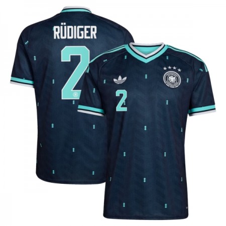 Camisola Alemanha Rudiger 2 Equipamento Alternativa Mundial de 2026 Manga Curta