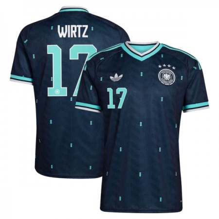 Camisola Alemanha Wirtz 17 Equipamento Alternativa Mundial de 2026 Manga Curta