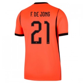 Camisola Holanda Frenkie de Jong 21 Equipamento Principal Mundial de 2026 Manga Curta