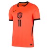 Camisola Holanda Gakpo 11 Equipamento Principal Mundial de 2026 Manga Curta