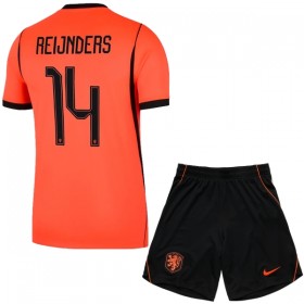 Camisola Holanda Reijnders 14 Criança Equipamento Principal Mundial de 2026 Manga Curta