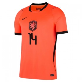 Camisola Holanda Reijnders 14 Equipamento Principal Mundial de 2026 Manga Curta
