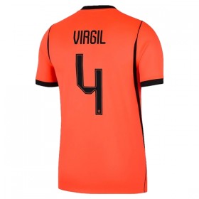 Camisola Holanda Virgil 4 Equipamento Principal Mundial de 2026 Manga Curta