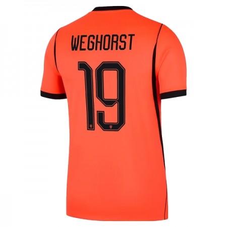 Camisola Holanda Weghorst 19 Equipamento Principal Mundial de 2026 Manga Curta