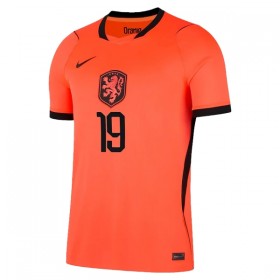 Camisola Holanda Weghorst 19 Equipamento Principal Mundial de 2026 Manga Curta