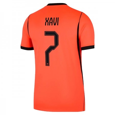 Camisola Holanda Xavi 7 Equipamento Principal Mundial de 2026 Manga Curta