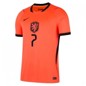 Camisola Holanda Xavi 7 Equipamento Principal Mundial de 2026 Manga Curta