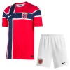 Camisola Noruega Criança Equipamento Principal Mundial de 2026 Manga Curta