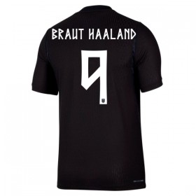 Camisola Noruega Haaland 9 Equipamento Alternativa Mundial de 2026 Manga Curta
