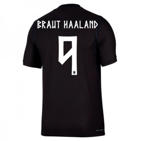 Camisola Noruega Haaland 9 Equipamento Alternativa Mundial de 2026 Manga Curta