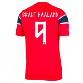 Camisola Noruega Haaland 9 Equipamento Principal Mundial de 2026 Manga Curta