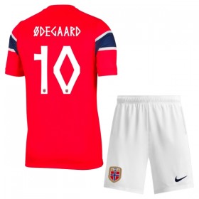 Camisola Noruega Odegaard 10 Criança Equipamento Principal Mundial de 2026 Manga Curta
