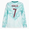 Camisola Portugal Ronaldo 7 Equipamento Alternativa Mundial de 2026 Manga Comprida