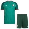 Camisola Argélia Criança Equipamento Alternativa Mundial de 2026 Manga Curta