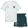 Camisola Áustria Criança Equipamento Alternativa Mundial de 2026 Manga Curta