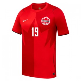 Camisola Canadá Davies 19 Equipamento Principal Mundial de 2026 Manga Curta