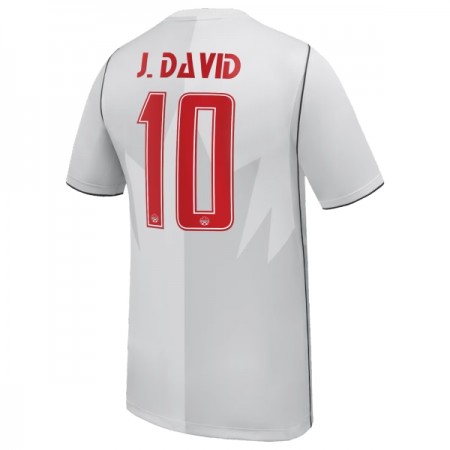 Camisola Canadá J. David 10 Equipamento 3ª Mundial de 2026 Manga Curta