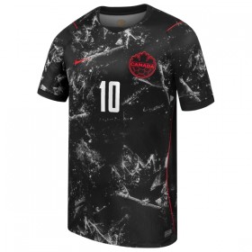 Camisola Canadá J. David 10 Equipamento Alternativa Mundial de 2026 Manga Curta