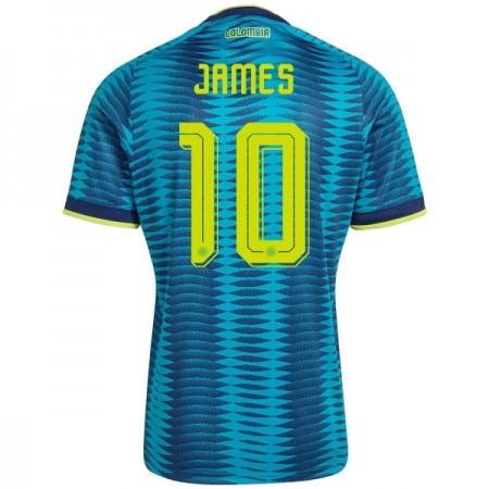 Camisola Colômbia James 10 Equipamento Alternativa Mundial de 2026 Manga Curta