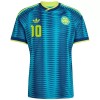 Camisola Colômbia James 10 Equipamento Alternativa Mundial de 2026 Manga Curta