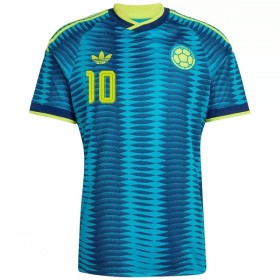 Camisola Colômbia James 10 Equipamento Alternativa Mundial de 2026 Manga Curta